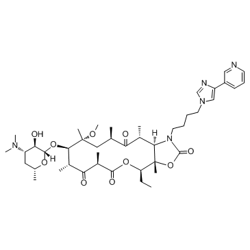 TELITHROMYCIN structure, CAS 191114-48-4