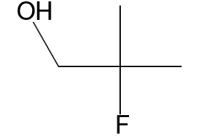 2-FLUORO-2-METHYL-PROPAN-1-OL structure, CAS 3109-99-7