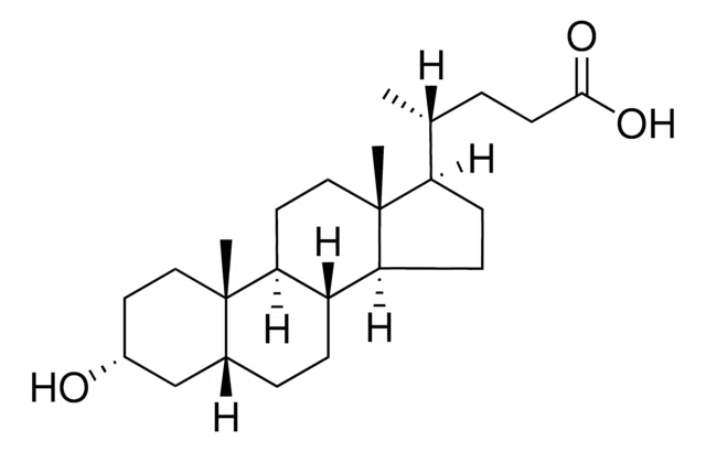 LITHOCHOLIC ACID structure, CAS 434-13-9