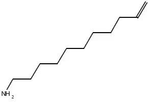 1-AMINO-10-UNDECENE structure, CAS 62595-52-2