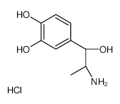 levonordefrine HCl structure, CAS 10390-18-8