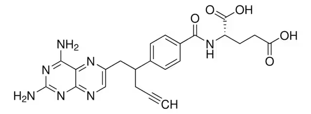 10-Propargyl-10-deazaaminopterin structure, CAS 146464-95-1
