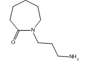 N-(3-Aminopropyl)-EPSILON-caprolactam structure, CAS 24566-95-8