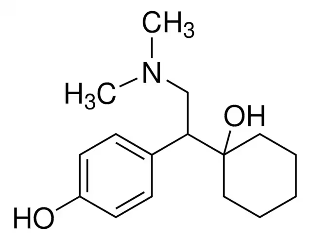 O-Desmethylvenlafaxine structure, CAS 93413-62-8