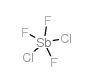 ANTIMONY DICHLOROTRIFLUORIDE structure, CAS 7791-16-4