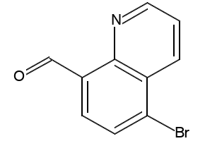 5-BROMOQUINOLINE-8-CARBALDEHYDE structure, CAS 885267-41-4
