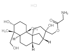 aphidicolin glycinate structure, CAS 92803-82-2