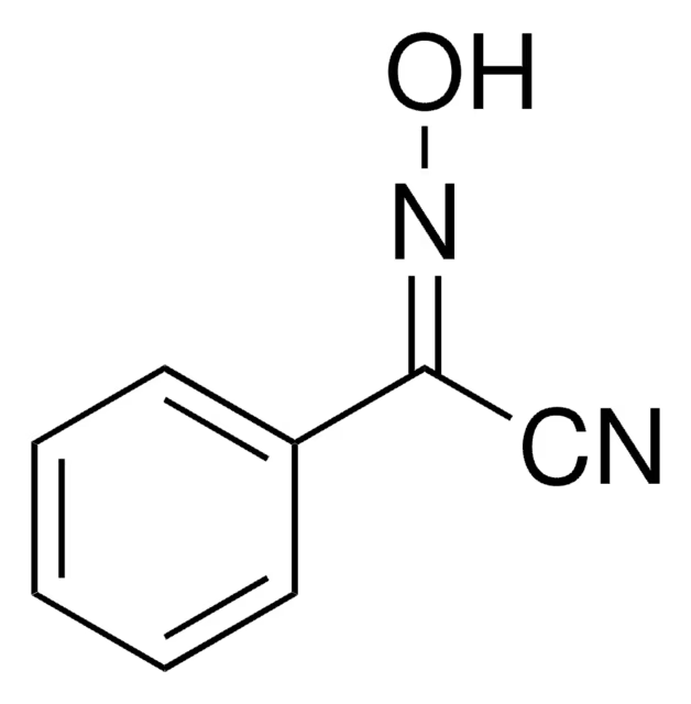 2-HYDROXYIMINO-2-PHENYLACETONITRILE structure, CAS 825-52-5