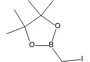 Iodomethylboronic acid, pinacol ester structure, CAS 70557-99-2