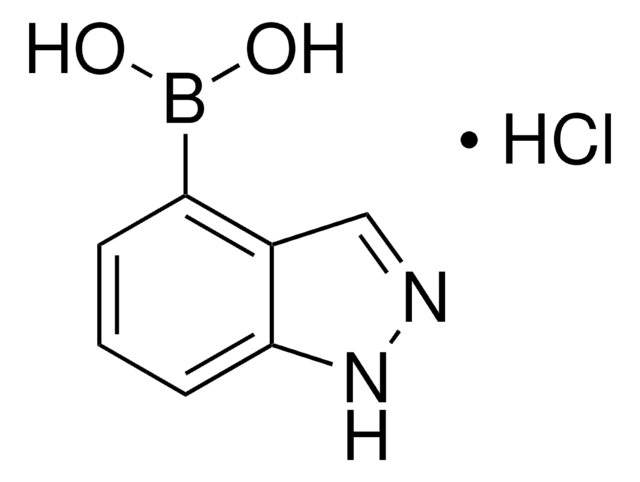 Indazole-4-boronic acid, hydrochloride structure, CAS 1023595-17-6