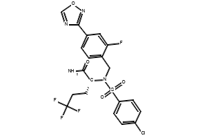 BMS-708163 structure, CAS 1146699-66-2