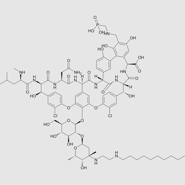 Telavancin structure, CAS 372151-71-8