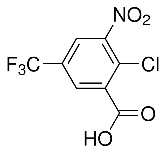 2-chloro-3-nitro-5-(trifluoromethyl)benzoic acid structure, CAS 22227-59-4