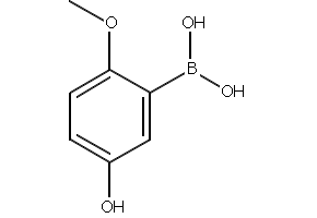 5-HYDROXY-2-METHOXYPHENYLBORONIC ACID structure, CAS 1072952-43-2