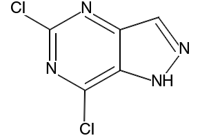5,7-Dichloro-1H-pyrazolo[4,3-d]pyriMidine structure, CAS 1196157-42-2