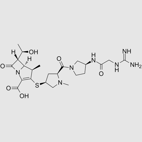 TOMOPENEM structure, CAS 222400-20-6