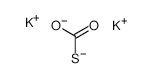 dipotassium thiocarbonate structure, CAS 26750-66-3
