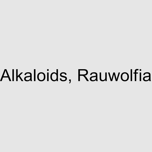 Rauwolfia structure, CAS 8063-17-0