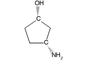 (1S,3R)-3-Aminocyclopentanol structure, CAS 1036260-18-0