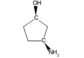 (1R,3S)-3-Aminocyclopentanol structure, CAS 1110772-05-8