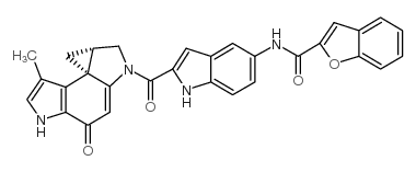ADOZELESIN structure, CAS 110314-48-2