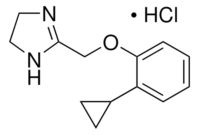 CIRAZOLINE HYDROCHLORIDE structure, CAS 40600-13-3