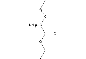 L-Isoleucine ethyl ester structure, CAS 921-74-4