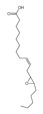 11-[(2R,3S)-3-pentyloxiran-2-yl]undec-9-enoic acid structure, CAS 503-07-1