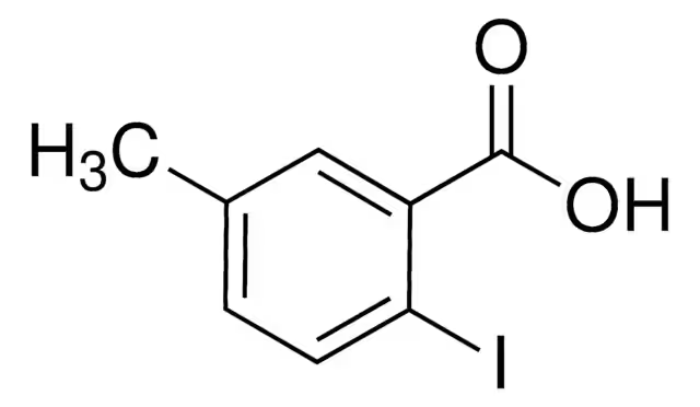 2-Iodo-5-methylbenzoic acid structure, CAS 52548-14-8