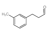 -(3-METHYLPHENYL)PROPIONALDEHYDE structure, CAS 95416-60-7
