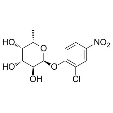 2-Chloro-4-nitrophenyl-L-fucoside structure, CAS 157843-41-9