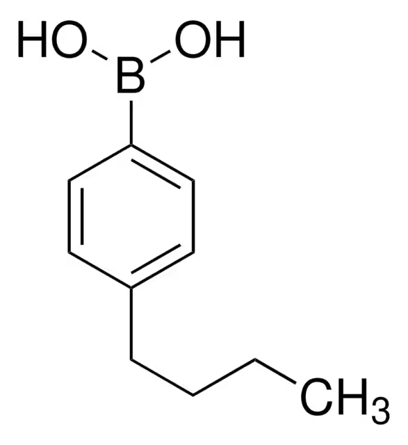 4-Butylphenylboronic acid structure, CAS 145240-28-4
