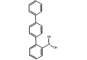 2-P-TERPHENYLBORONIC ACID structure, CAS 663954-31-2