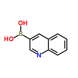 3-Quinolineboronic acid structure, CAS 191162-39-7