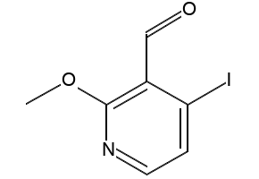 4-Iodo-2-methoxypyridine-3-carboxaldehyde structure, CAS 158669-26-2