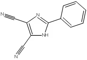 2-Propyl-1H-imidazole-4,5-dicarbonitrile structure, CAS 51802-42-7
