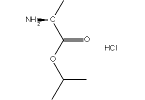 L-Alanine isopropyl ester hydrochloride structure, CAS 62062-65-1