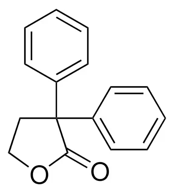 alpha,alpha-Diphenyl-gamma-butyrolactone structure, CAS 956-89-8