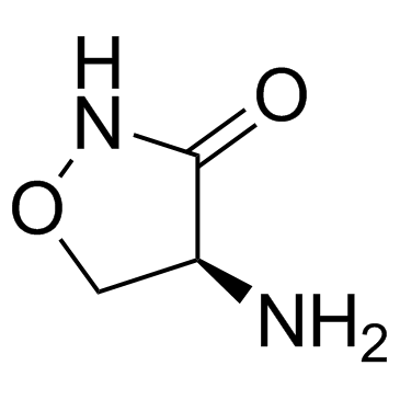 L-CYCLOSERINE structure, CAS 339-72-0