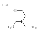 Diethyl Amino Ethane Thiol Hcl structure, CAS 1942-52-5