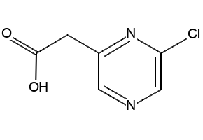 (6-CHLOROPYRAZIN-2-YL)ACETIC ACID structure, CAS 930798-25-7