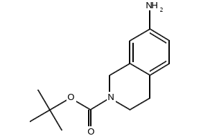7-AMINO-3,4-DIHYDRO-1H-ISOQUINOLINE-2-CARBOXYLIC ACID TERT-BUTYL ESTER structure, CAS 171049-41-5