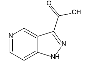 1H-pyrazolo[4,3-c]pyridine-3-carboxylic acid structure, CAS 932702-11-9