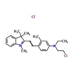 Basic violet 7 structure, CAS 6441-82-3