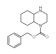 OCTAHYDRO-QUINOXALINE-1-CARBOXYLIC ACID BENZYL ESTER structure, CAS 889957-98-6