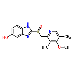 4-Hydroxy Omeprazole structure, CAS 301669-82-9