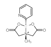 2-Pyridinylboronic acid MIDA ester structure, CAS 1104637-58-2