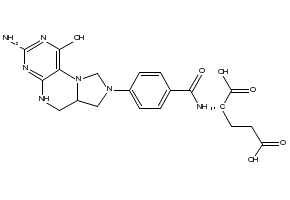 5,10-methylenetetrahydrofolate structure, CAS 3432-99-3