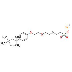 SODIUM AKYLARYLPOLYETHER SULFONATE structure, CAS 2917-94-4