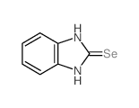 2H-Benzimidazole-2-selone,1,3-dihydro-(9CI) structure, CAS 59403-74-6